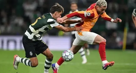 Galatasaray Şampiyonlar Ligi’ne mağlubiyetle başladı: Sporting karşısında 3-1’lik yenilgi