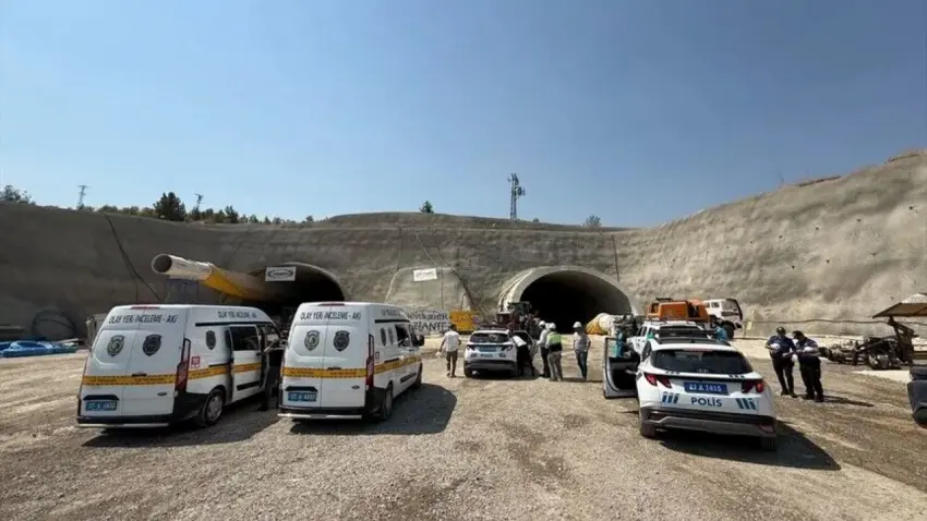 Gaziantep'te tünel inşaatında iş kazası: 1 işçi hayatını kaybetti haberinin görseli
