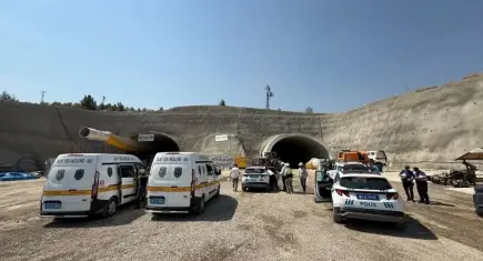 Gaziantep'te tünel inşaatında iş kazası: 1 işçi hayatını kaybetti