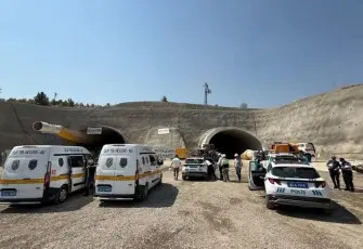Gaziantep'te tünel inşaatında iş kazası: 1 işçi hayatını kaybetti