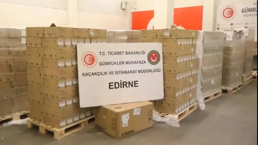 Kapıkule'de milyonluk tıbbi kaçakçılık operasyonu: 79 bin serum ele geçirildi
