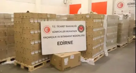 Kapıkule'de milyonluk tıbbi kaçakçılık operasyonu: 79 bin serum ele geçirildi