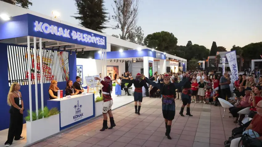 Konak Belediyesi standı fuarın ilgi odağı oldu