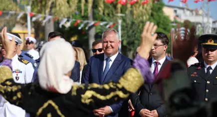 Urla’da kurtuluşun 104. yılı coşkuyla kutlandı