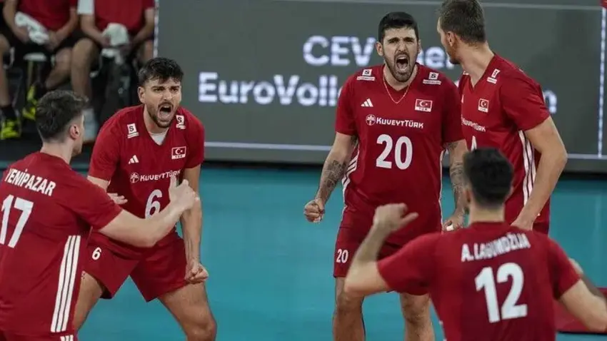 A Milli Erkek Voleybol Takımı, CEV 2026 Avrupa Şampiyonası'nda İsviçre'yi yendi haberinin görseli