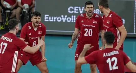 A Milli Erkek Voleybol Takımı, CEV 2026 Avrupa Şampiyonası'nda İsviçre'yi yendi
