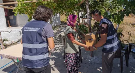 Büyükşehir’den kırsalda kapı kapı sosyal destek taraması