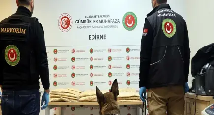 Kapıkule’de uyuşturucu operasyonu!