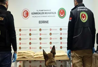Kapıkule’de uyuşturucu operasyonu!