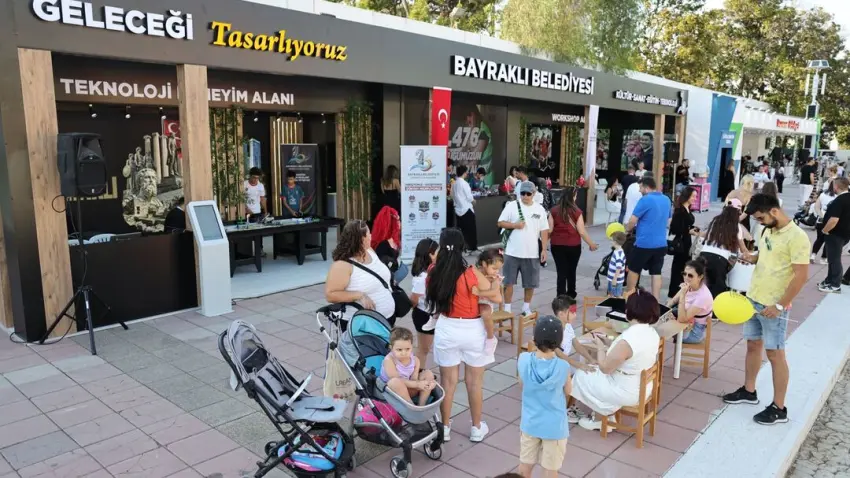 Bayraklı Belediyesi’nden fuarda renkli final haberinin görseli