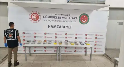 İpsala ve Hamzabeyli’de operasyonu: 174 kilo uyuşturucu ele geçirildi