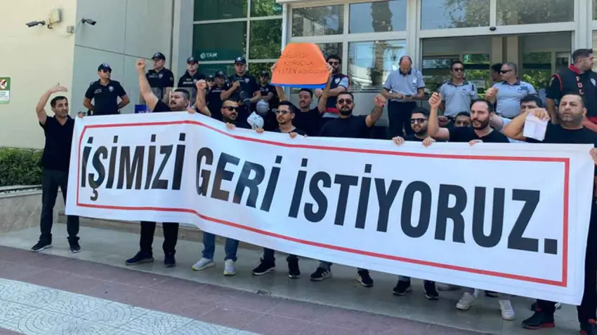İZENERJİ’de işten çıkarılan 79 işçi eylem başlattı haberinin görseli