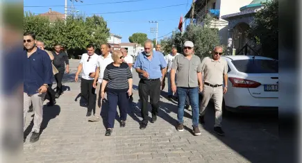 Menderes’te Şen’den hafta sonu saha mesaisi