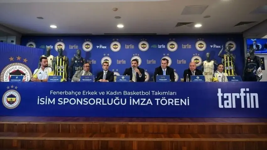 Fenerbahçe basketbol takımlarında yeni dönem: İsim sponsoru Tarfin oldu haberinin görseli