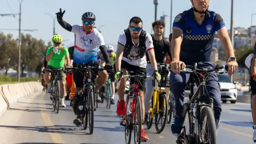 Hareketlilik Haftası’nda pedallar İzmir için dönecek haberinin görseli