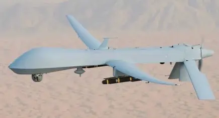 Hürmüz Boğazı'nın batısında MQ-1 tipi İHA düşürüldü