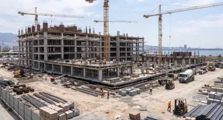  İnşaat üretiminde yıllık daralma
