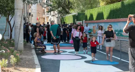 Konaklı öğrenciler yeni eğitim yılına renkli yolla başladı