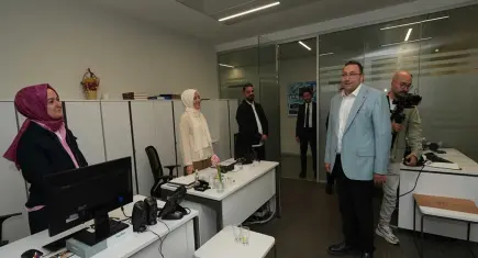 Üsküdar Belediyesi Başkan Vekili Dündar Ziya Gültekin Esnaf ve personelle buluştu