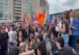 Ailem güvende operasyonunda şüpheliler adliyede: Protesto gösterisinde arbede