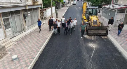Bayraklı’da yollar yenileniyor: 25 noktada asfalt tamamlandı