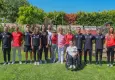 Göztepeli milli sporcular, Onursal Başkan Mehmet Sepil ile bir araya geldi