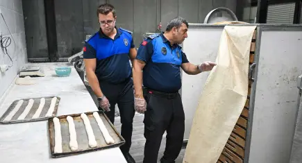 Başkan Eşki’den fırınlara gece yarısı denetimi