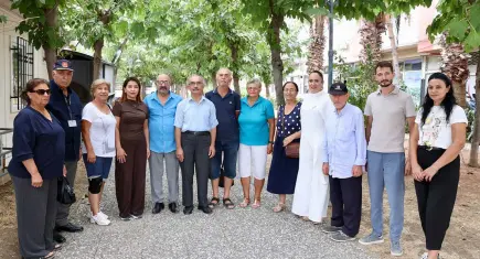 Buca’da gazilere anlamlı vefa buluşması