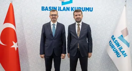 İletişim Başkanı Duran, Basın İlan Kurumu’nu ziyaret etti