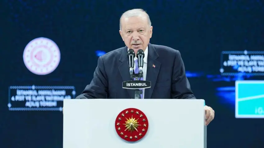 İstanbul Havalimanı’nda 4. pist açıldı: Cumhurbaşkanı Erdoğan’dan 2,12 trilyon liralık yatırım açıklaması haberinin görseli