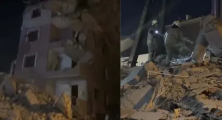 Küçükçekmece’de bina çöktü: 3 yaralı, 2 kişi son anda kurtuldu