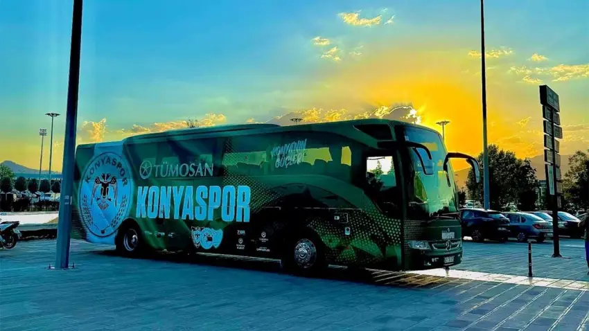 Konyaspor'un banka hesapları donduruldu, takım otobüsüne haciz geldi haberinin görseli