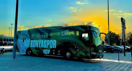 Konyaspor'un banka hesapları donduruldu, takım otobüsüne haciz geldi