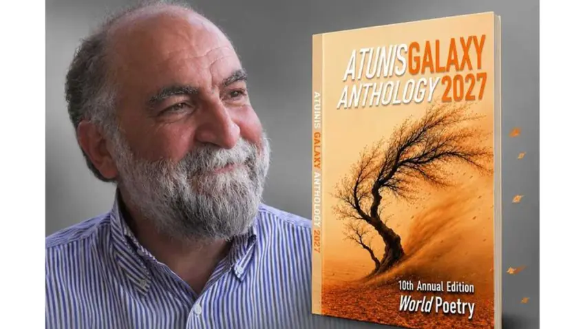 Mustafa Özke’nin şiirleri 2027 Atunis Galaxy Anthology’de haberinin görseli