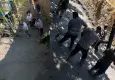 Şirince’de dere yatağı güçlendirildi