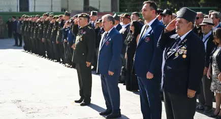Bornova’da Gaziler Günü’ne anlamlı tören