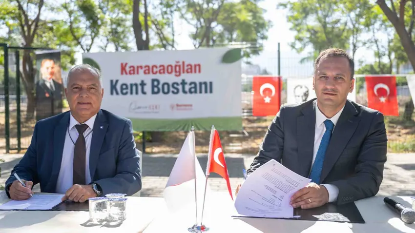 Bornova’da iki yeni kent bostanı daha üretime açıldı