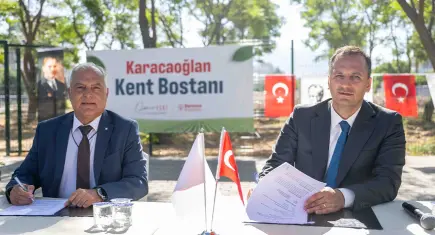Bornova’da iki yeni kent bostanı daha üretime açıldı