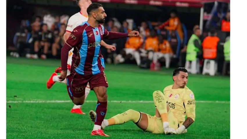 Trabzonspor Salah'ın hat-trick'iyle Galatasaray'ı 4-0 dağıttı haberinin görseli