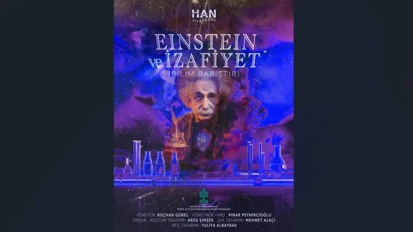 Einstein’ın bilinmeyen yönleri İzmir’de sahneye taşınıyor haberinin görseli