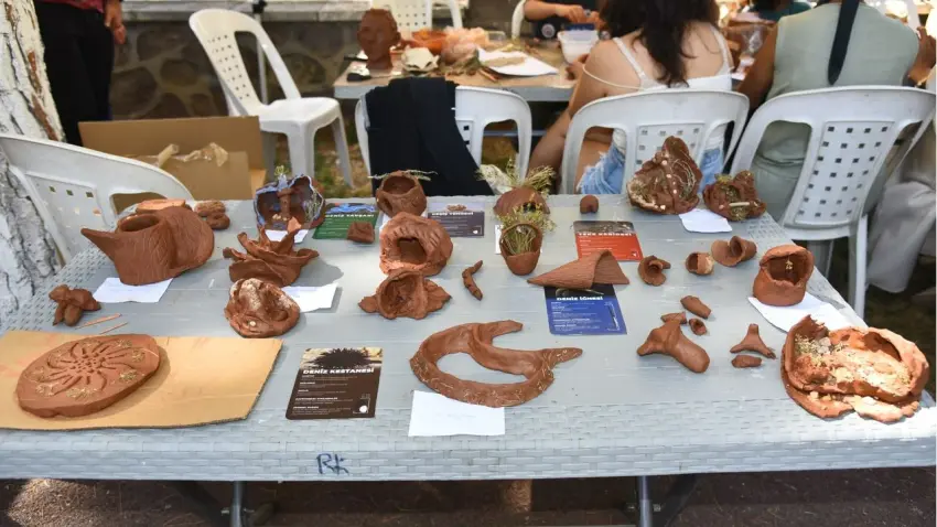 Menemen Çömlek Festivali’nde örnek hareket: Çömlekler deniz canlılarına yuva olacak haberinin görseli