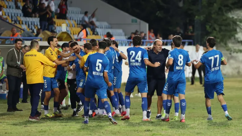 Menemen FK’dan Ankaraspor karşısında 3 gollü zafer haberinin görseli