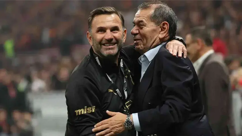 Galatasaray Başkanı Dursun Özbek’ten Okan Buruk’a destek mesajı haberinin görseli
