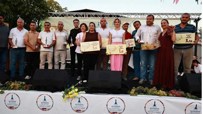 Gökçealan’da coğrafi işaretli Osmancık Üzüm Şenliği: Hasat yapıldı, en güzeller taçlandırıldı! haberinin görseli