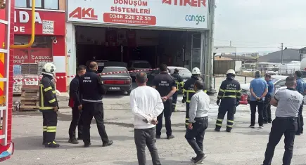 Sivas'ta LPG servisinde patlama: 5 yaralı