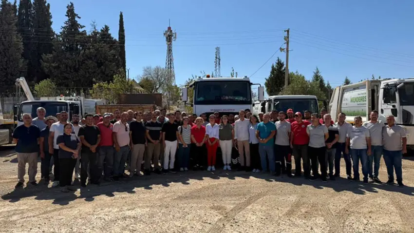 Başkan Vekili Şen saha personeliyle buluştu haberinin görseli