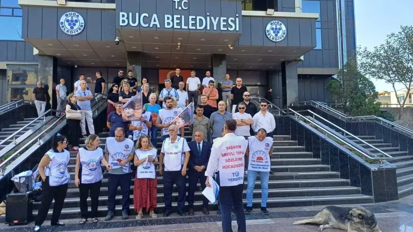Buca’da memurlar yeniden iş bırakıyor  haberinin görseli