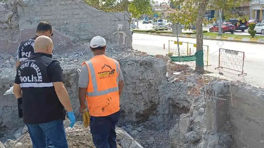 Çorum’da okul yıkımında kafatası ve kemik parçaları bulundu haberinin görseli