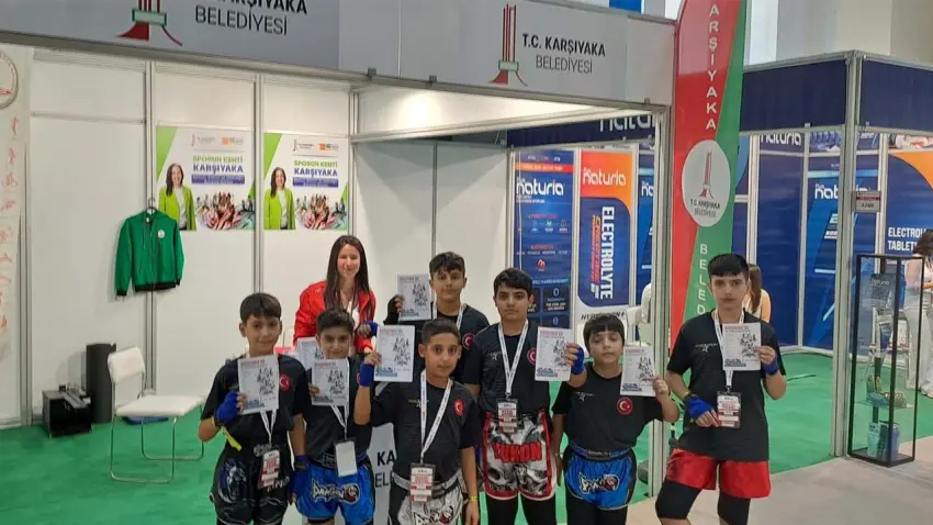 EXPO Sport İzmir’de Karşıyaka Belediyesi standına yoğun ilgi haberinin görseli