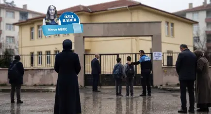 Okullarda teneffüs zili değil, güvenlik alarmı çalıyor